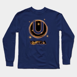 Ultra Music Festival.Fire Long Sleeve T-Shirt